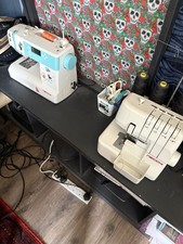 Sewing machine and sewing box